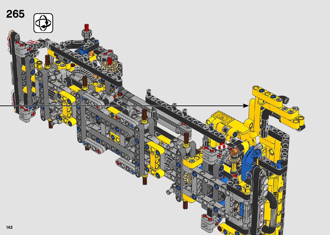 移動式クレーン車 42108 レゴの商品情報 レゴの説明書・組立方法 142 page