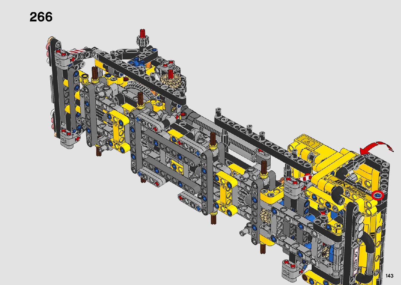 移動式クレーン車 42108 レゴの商品情報 レゴの説明書・組立方法 143 page