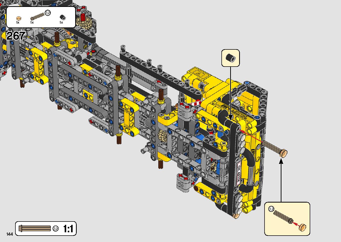 移動式クレーン車 42108 レゴの商品情報 レゴの説明書・組立方法 144 page