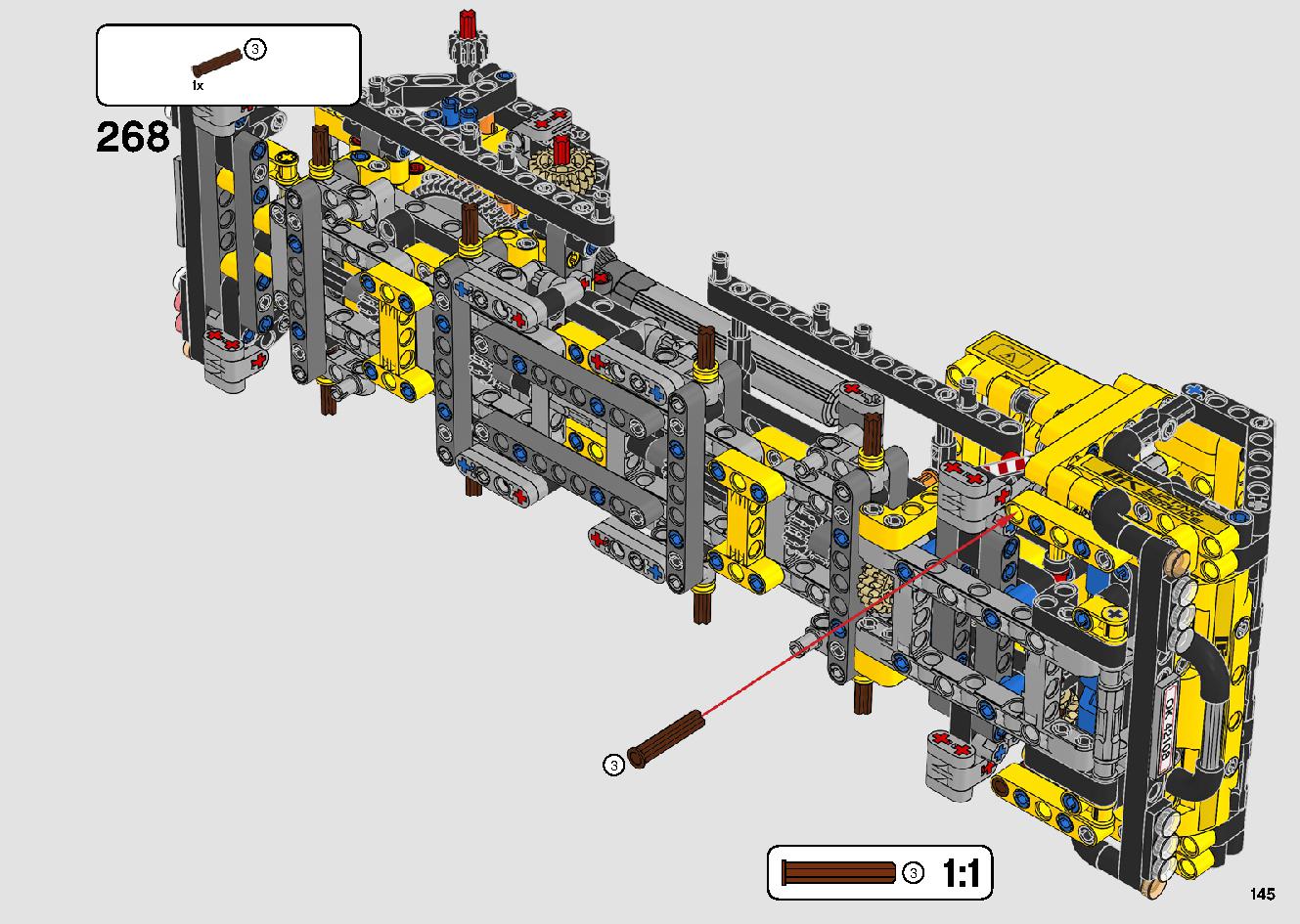移動式クレーン車 42108 レゴの商品情報 レゴの説明書・組立方法 145 page