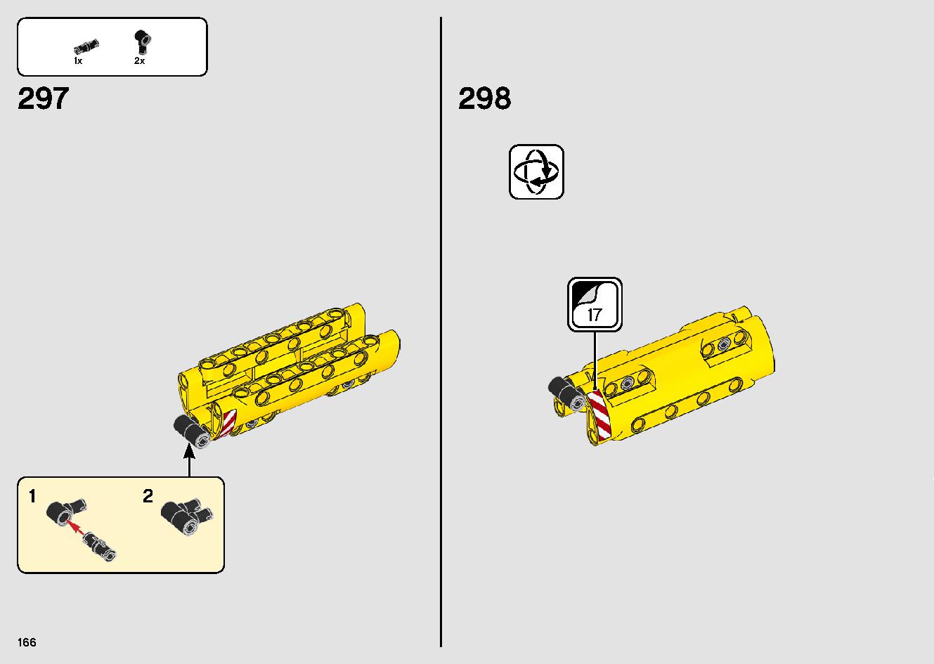 移動式クレーン車 42108 レゴの商品情報 レゴの説明書・組立方法 166 page