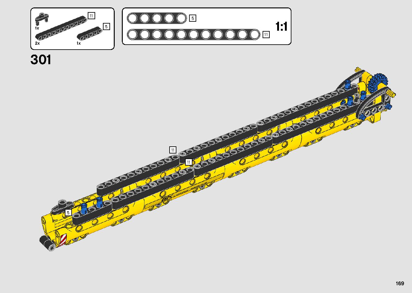移動式クレーン車 42108 レゴの商品情報 レゴの説明書・組立方法 169 page