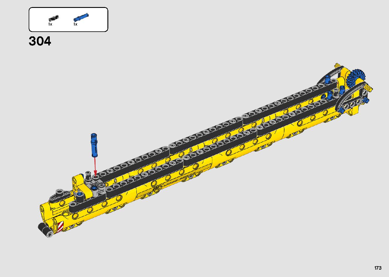 移動式クレーン車 42108 レゴの商品情報 レゴの説明書・組立方法 173 page