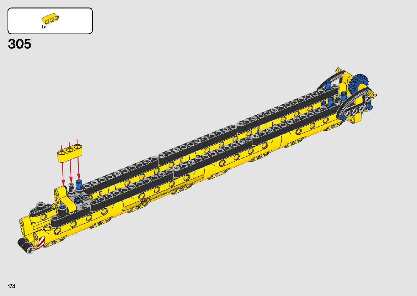 移動式クレーン車 42108 レゴの商品情報 レゴの説明書・組立方法 174 page
