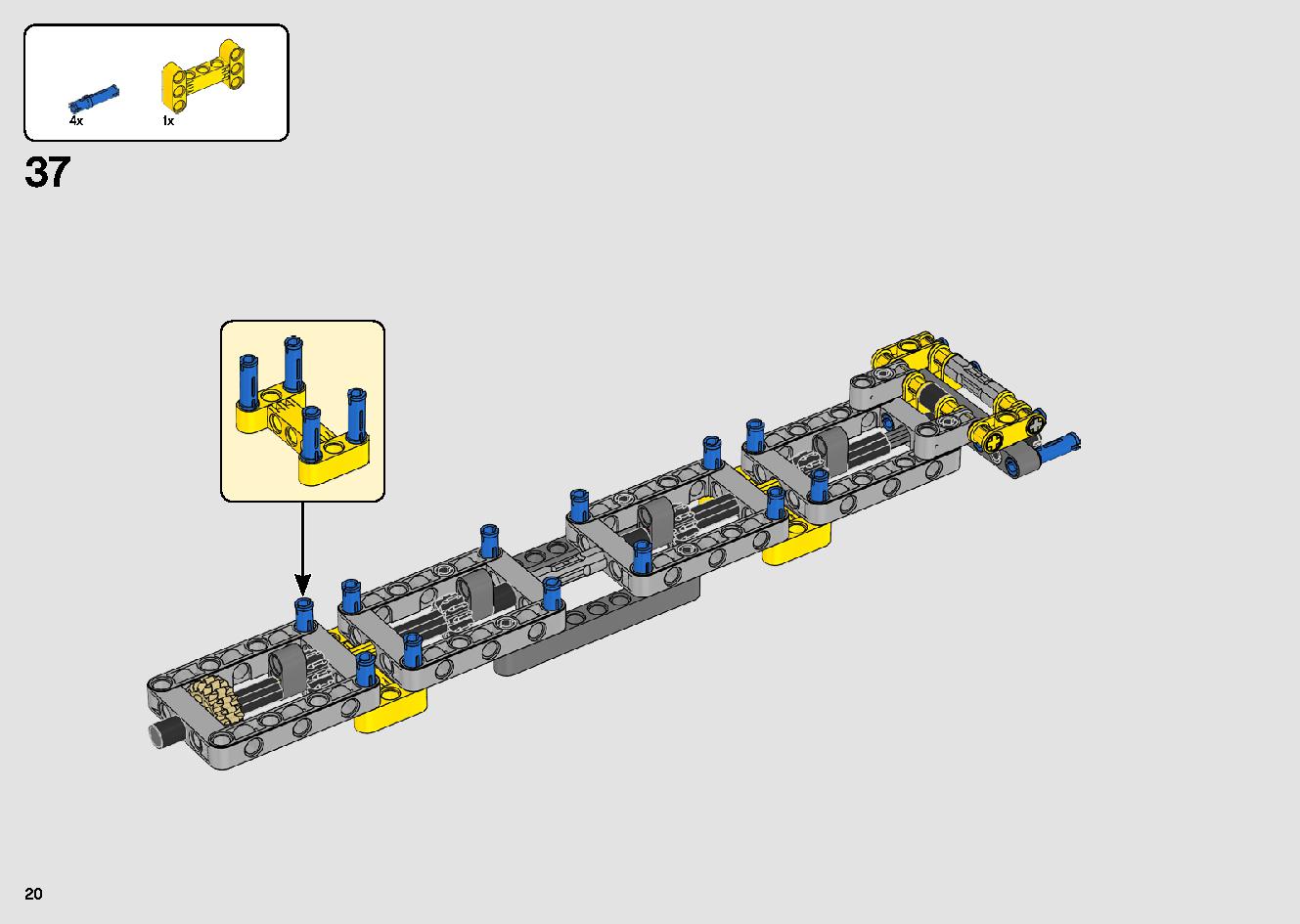 移動式クレーン車 42108 レゴの商品情報 レゴの説明書・組立方法 20 page
