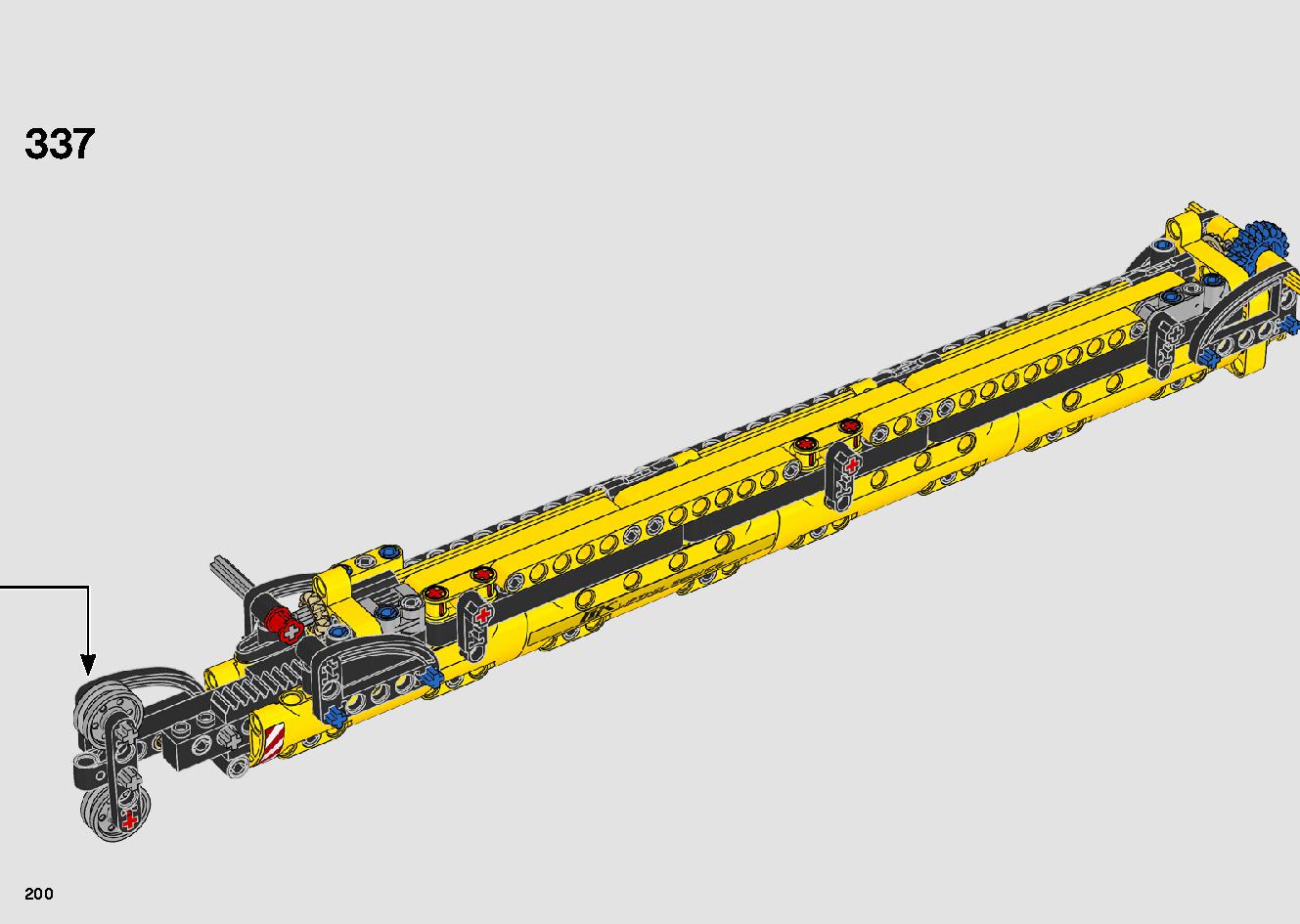 移動式クレーン車 42108 レゴの商品情報 レゴの説明書・組立方法 200 page