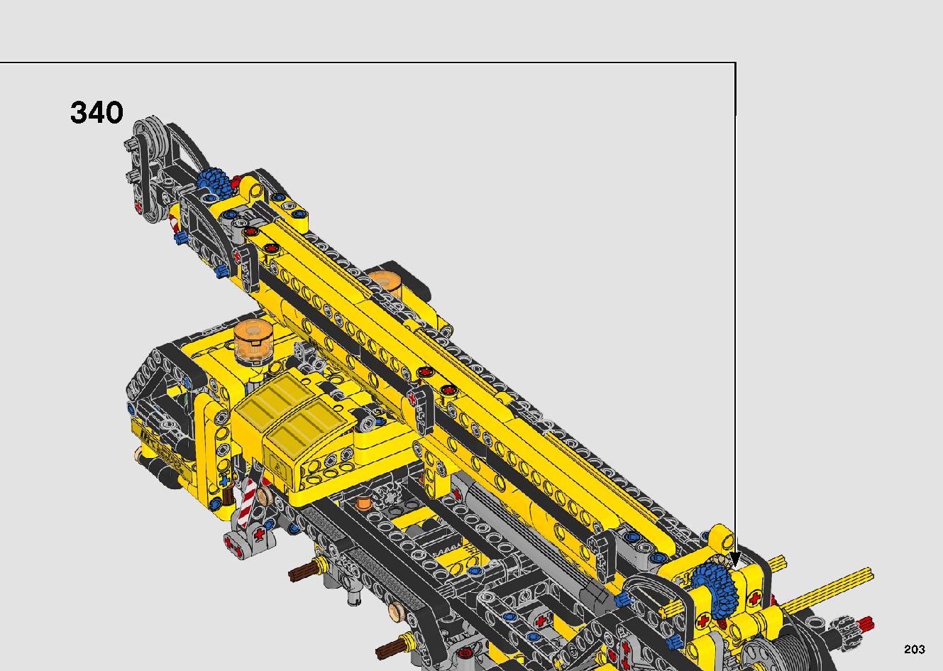 移動式クレーン車 42108 レゴの商品情報 レゴの説明書・組立方法 203 page