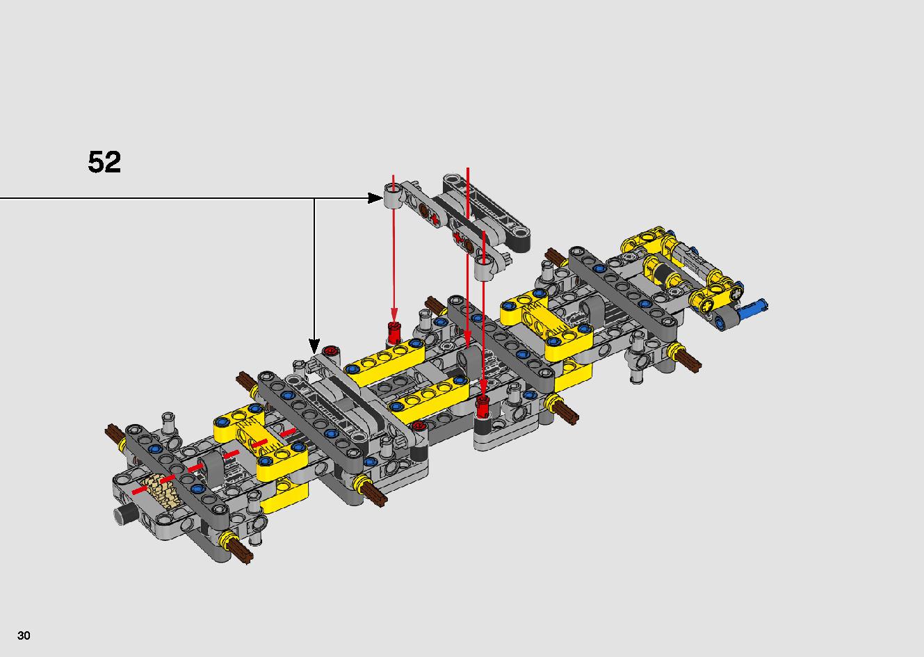移動式クレーン車 42108 レゴの商品情報 レゴの説明書・組立方法 30 page