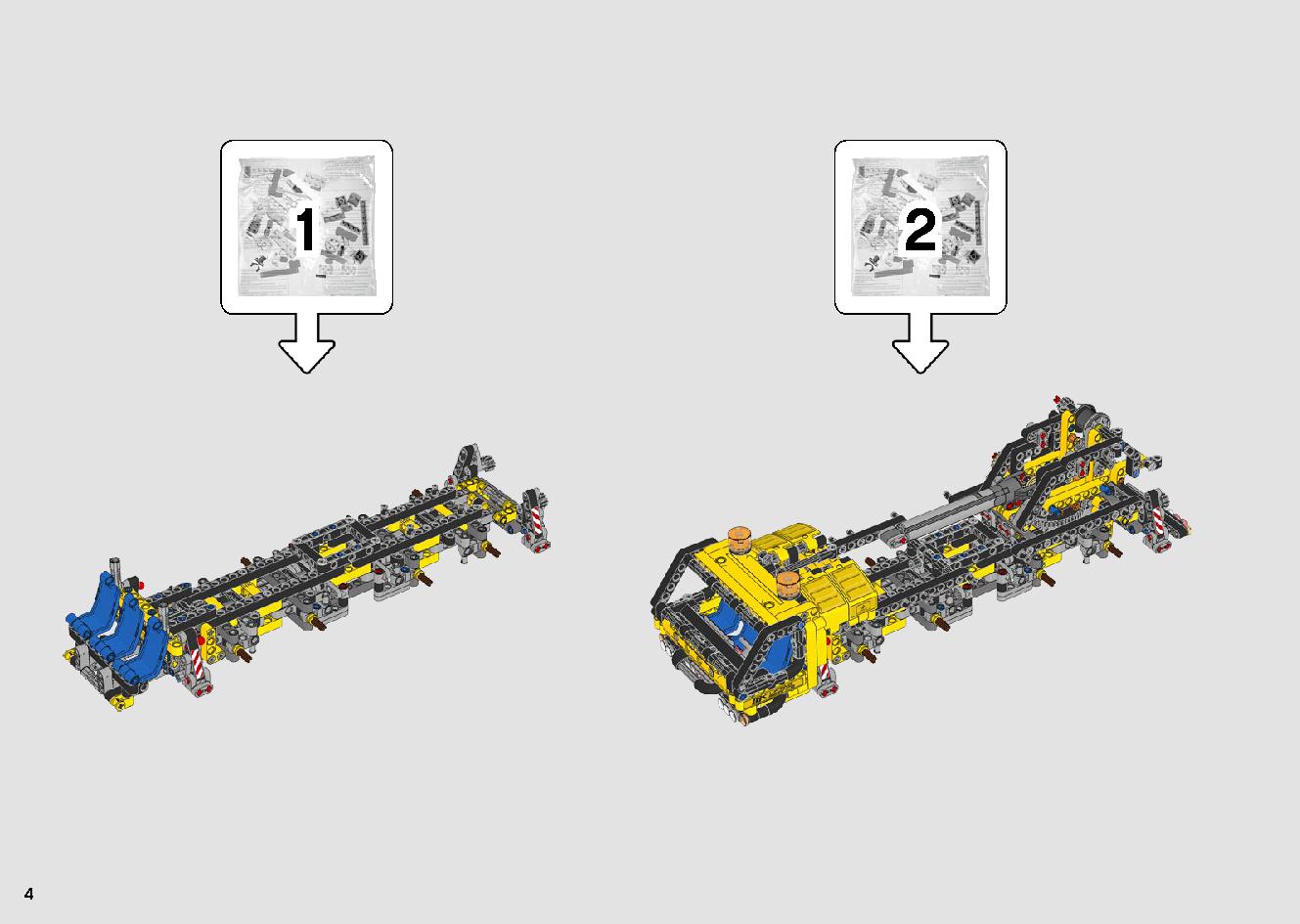 移動式クレーン車 42108 レゴの商品情報 レゴの説明書・組立方法 4 page