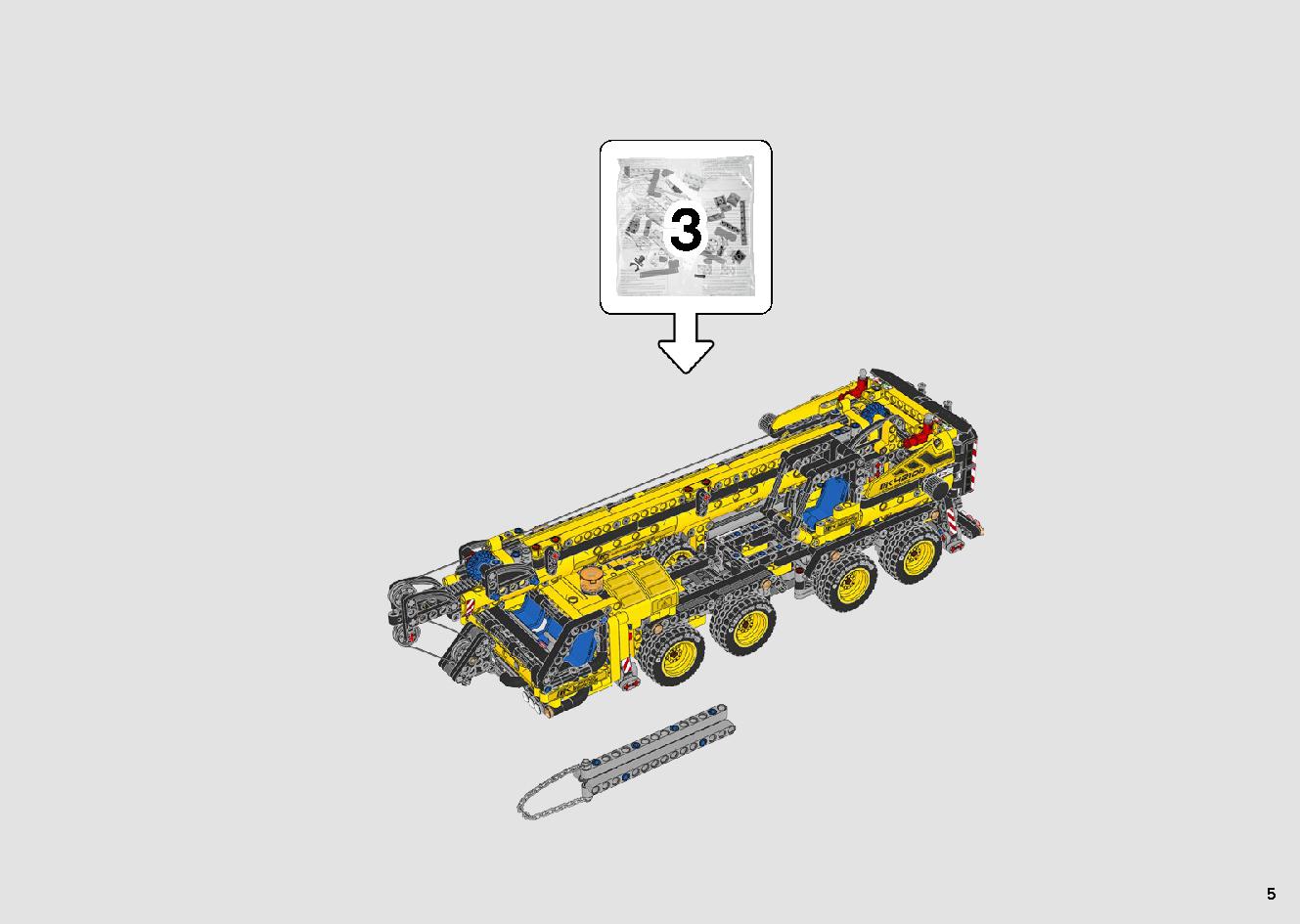 移動式クレーン車 42108 レゴの商品情報 レゴの説明書・組立方法 5 page