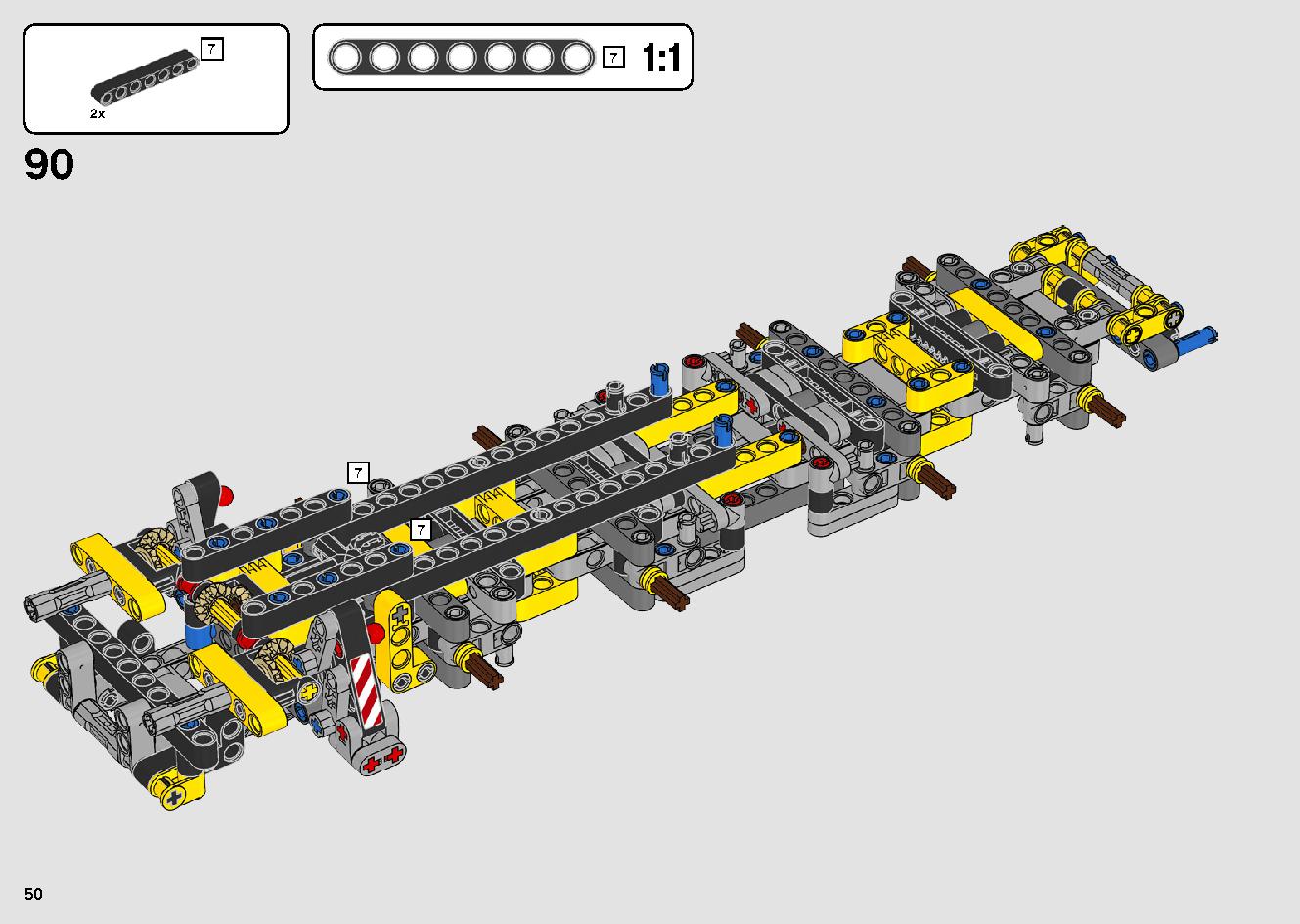 移動式クレーン車 42108 レゴの商品情報 レゴの説明書・組立方法 50 page