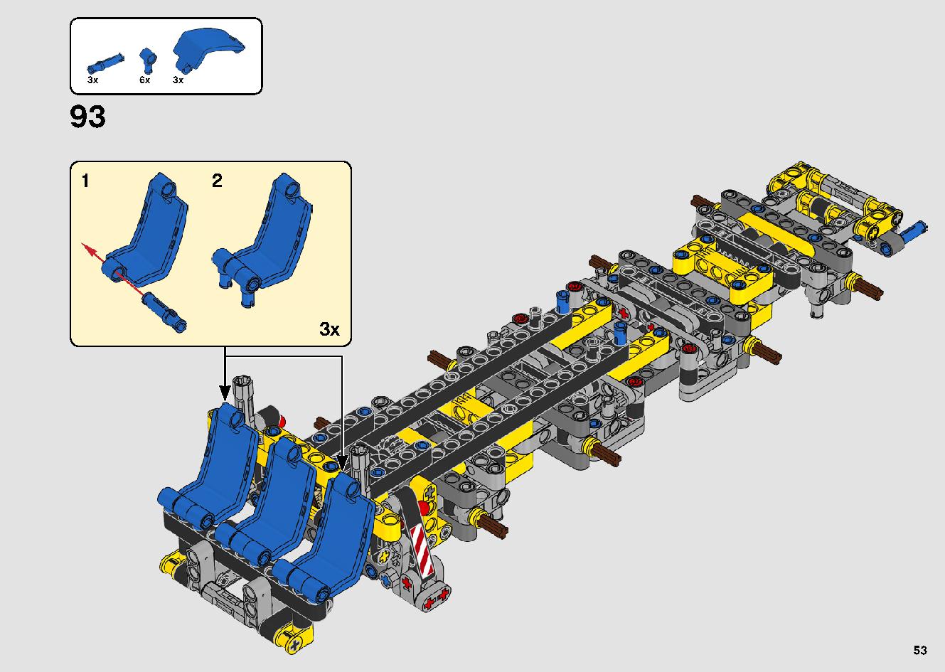 移動式クレーン車 42108 レゴの商品情報 レゴの説明書・組立方法 53 page