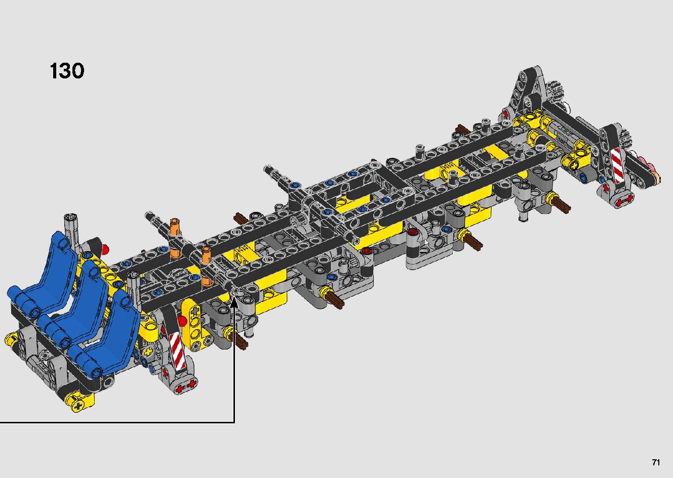 移動式クレーン車 42108 レゴの商品情報 レゴの説明書・組立方法 71 page