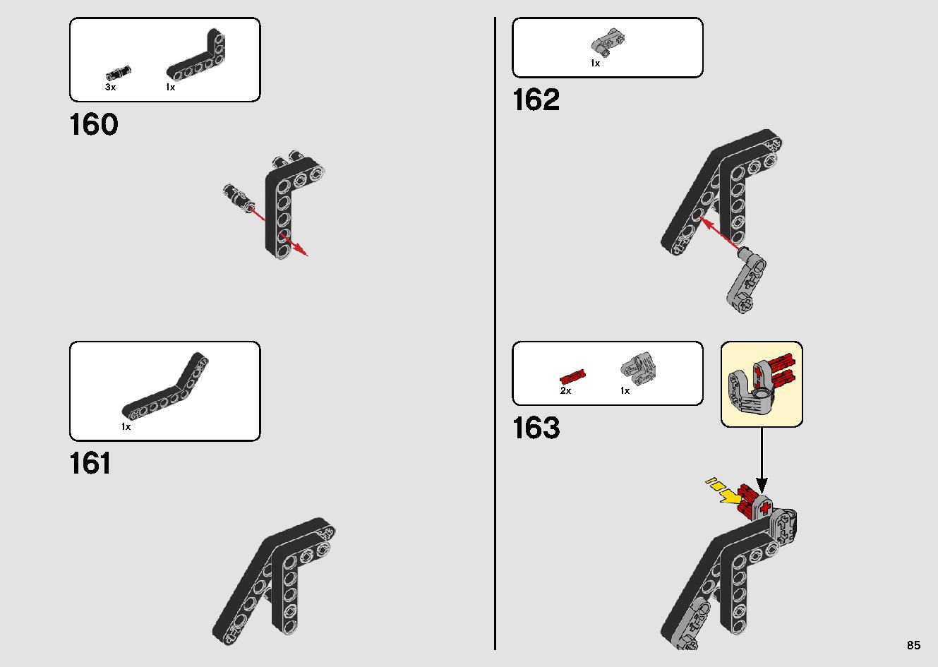 移動式クレーン車 42108 レゴの商品情報 レゴの説明書・組立方法 85 page