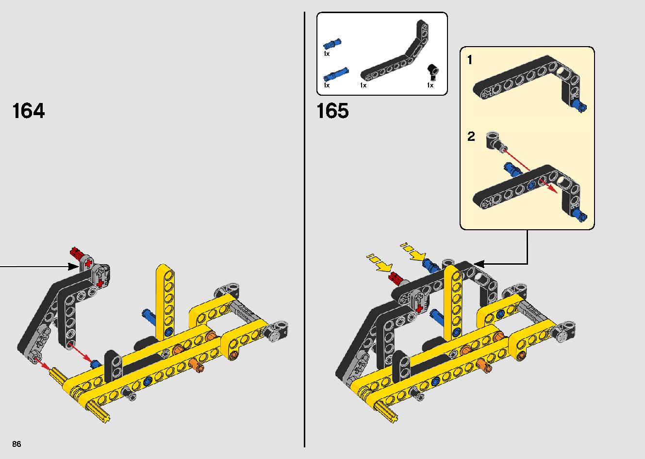移動式クレーン車 42108 レゴの商品情報 レゴの説明書・組立方法 86 page