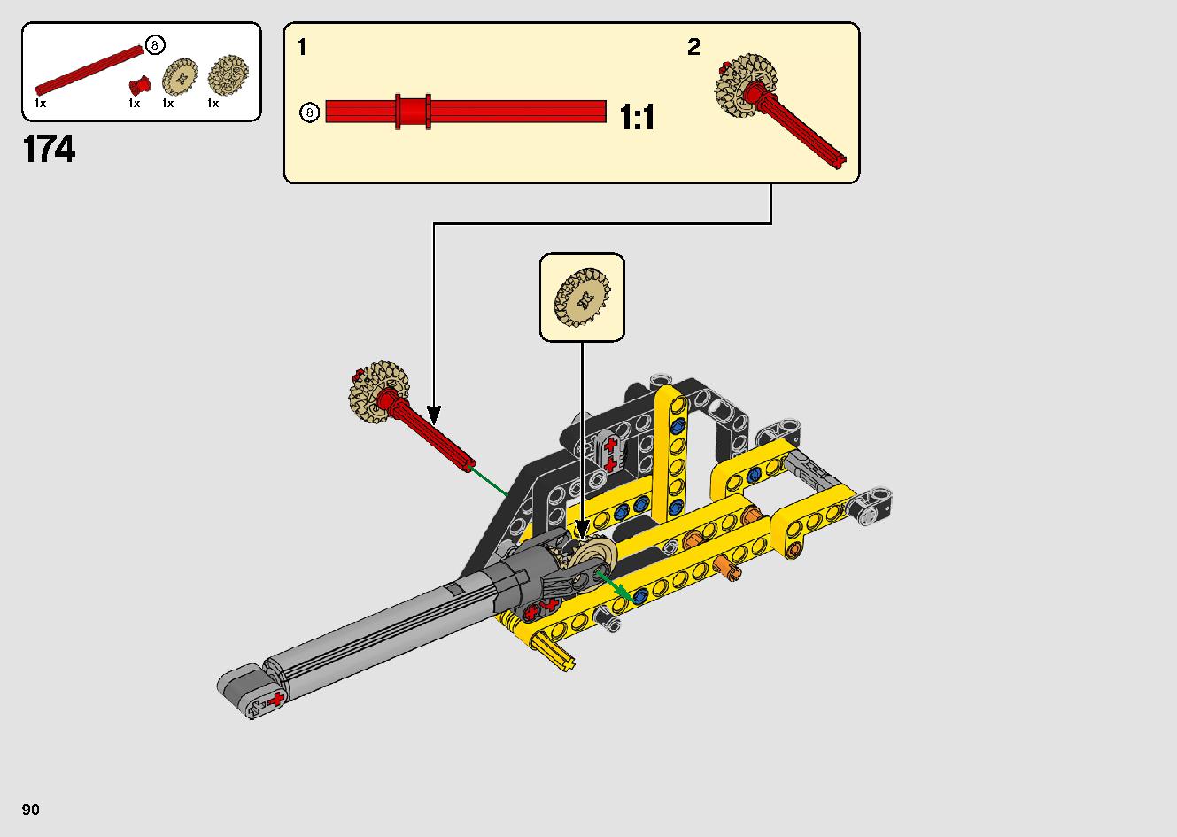 移動式クレーン車 42108 レゴの商品情報 レゴの説明書・組立方法 90 page