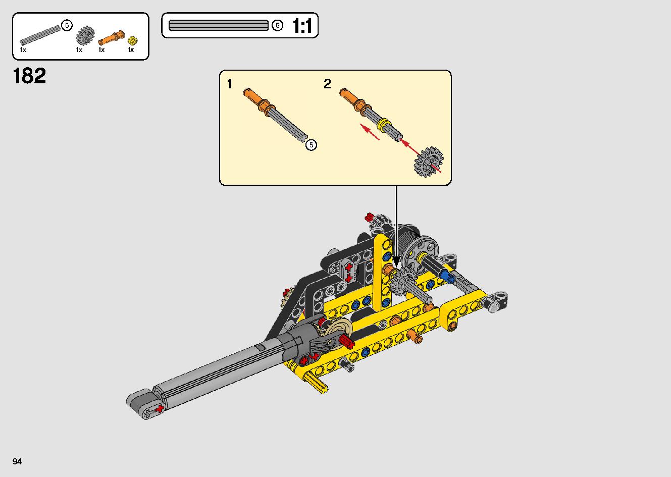 Mobile Crane 42108 LEGO information LEGO instructions 94 page