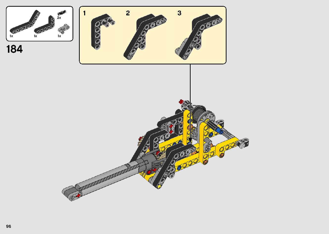 移動式クレーン車 42108 レゴの商品情報 レゴの説明書・組立方法 96 page