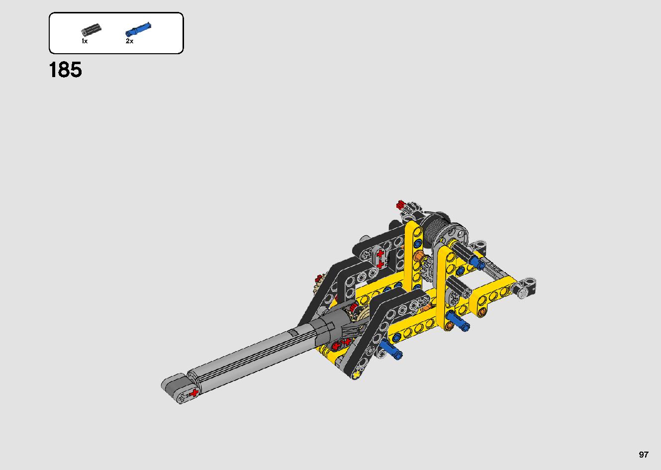 移動式クレーン車 42108 レゴの商品情報 レゴの説明書・組立方法 97 page