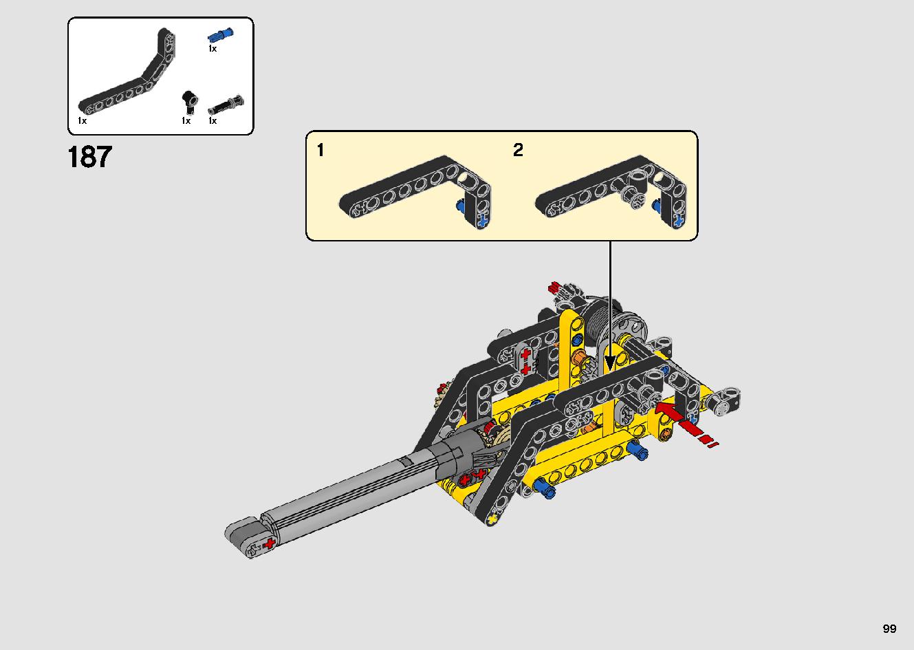 移動式クレーン車 42108 レゴの商品情報 レゴの説明書・組立方法 99 page