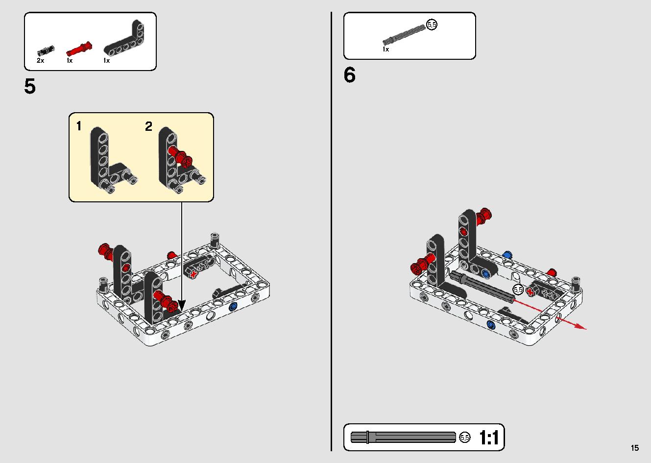 App-Controlled Top Gear Rally Car 42109 LEGO information LEGO instructions 15 page