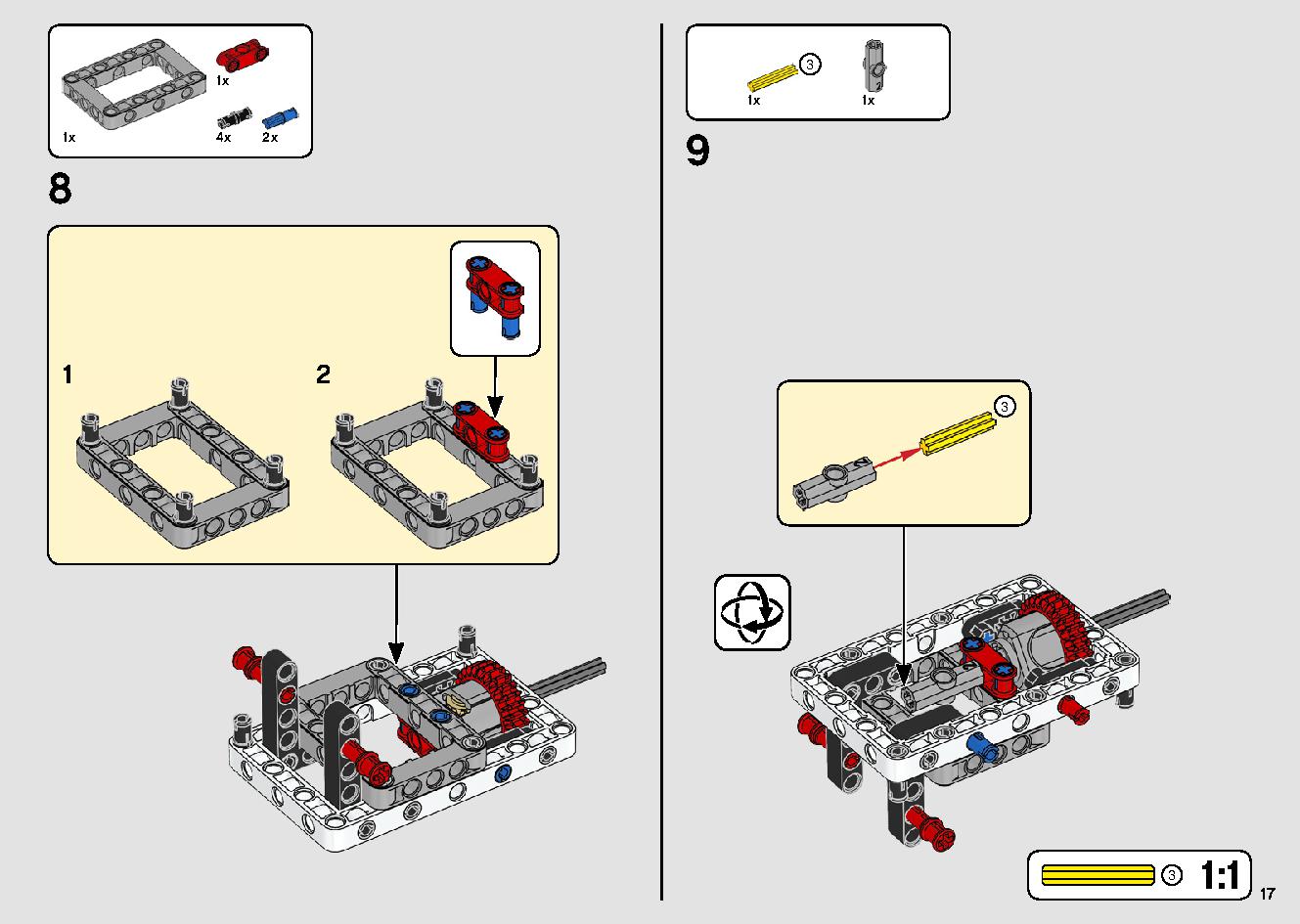 トップギア・ラリーカー（アプリコントロール） 42109 レゴの商品情報 レゴの説明書・組立方法 17 page