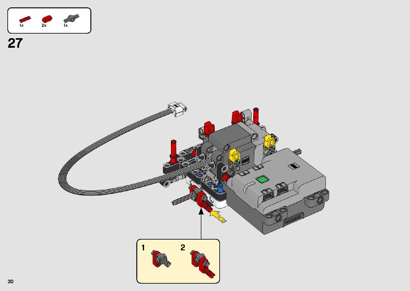 トップギア・ラリーカー（アプリコントロール） 42109 レゴの商品情報 レゴの説明書・組立方法 30 page