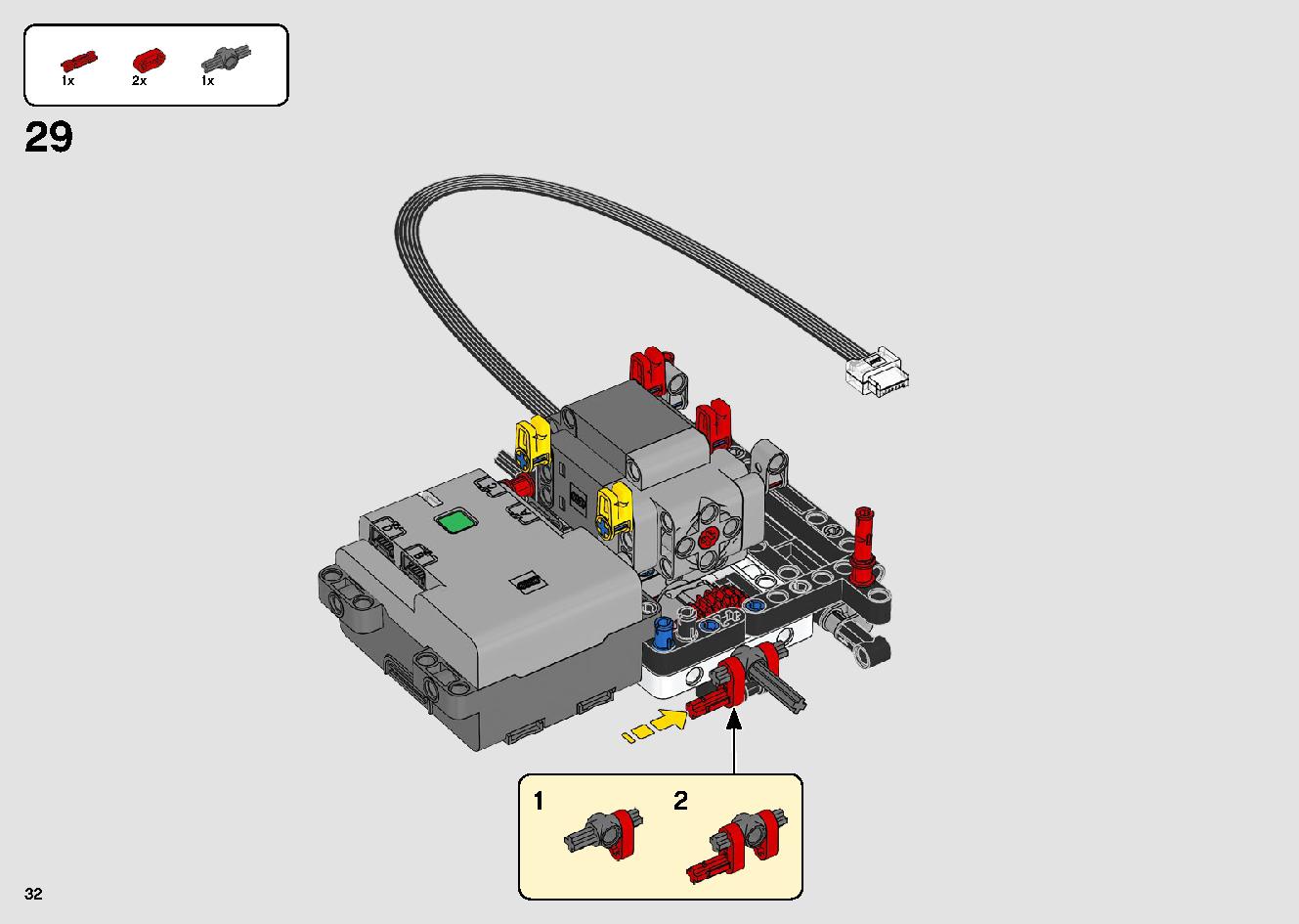 トップギア・ラリーカー（アプリコントロール） 42109 レゴの商品情報 レゴの説明書・組立方法 32 page