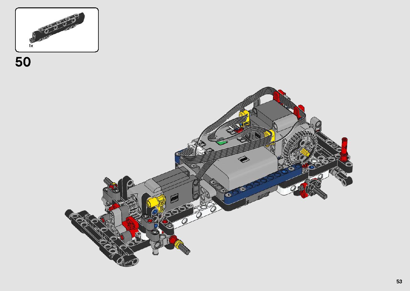 トップギア・ラリーカー（アプリコントロール） 42109 レゴの商品情報 レゴの説明書・組立方法 53 page
