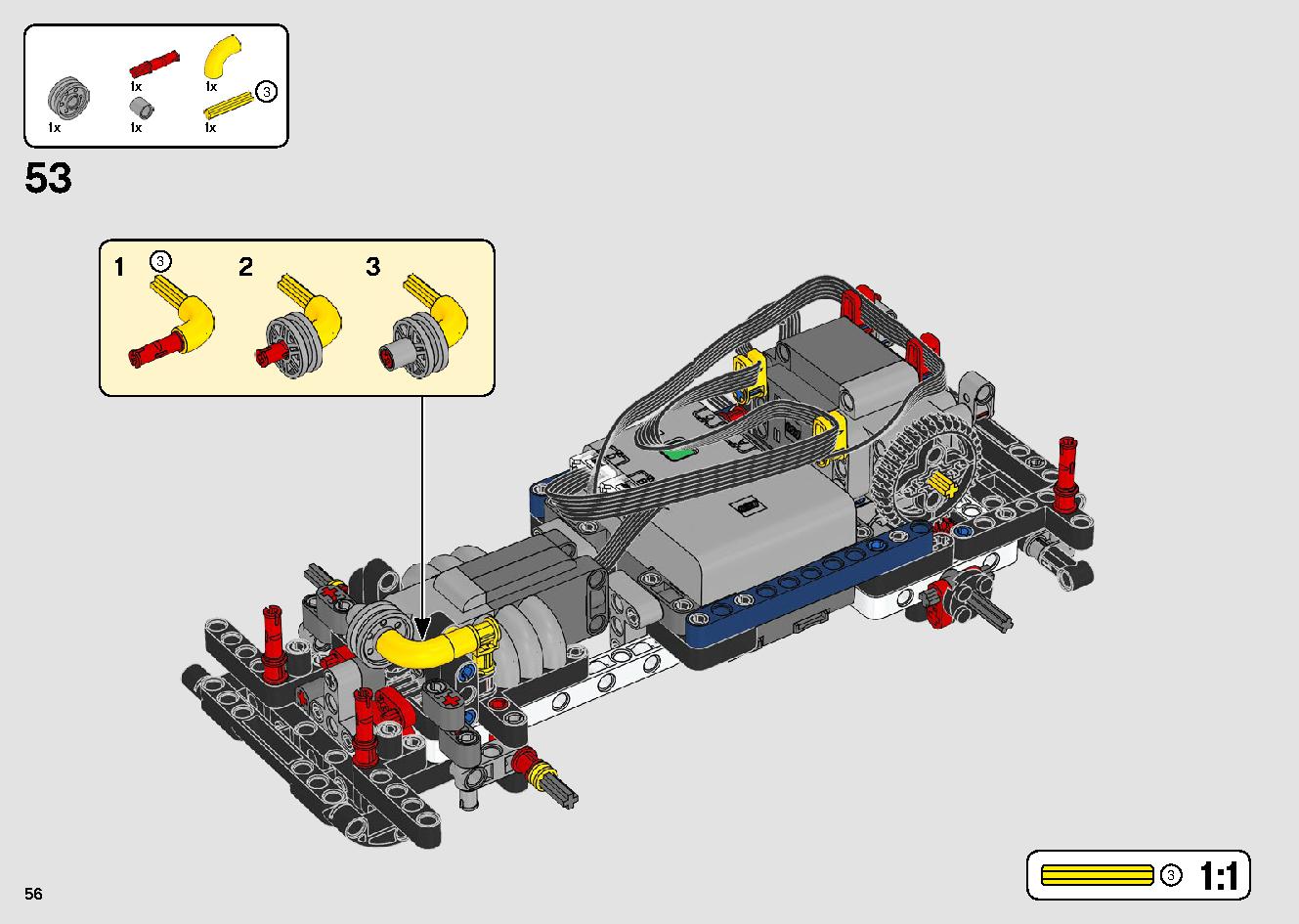 トップギア・ラリーカー（アプリコントロール） 42109 レゴの商品情報 レゴの説明書・組立方法 56 page