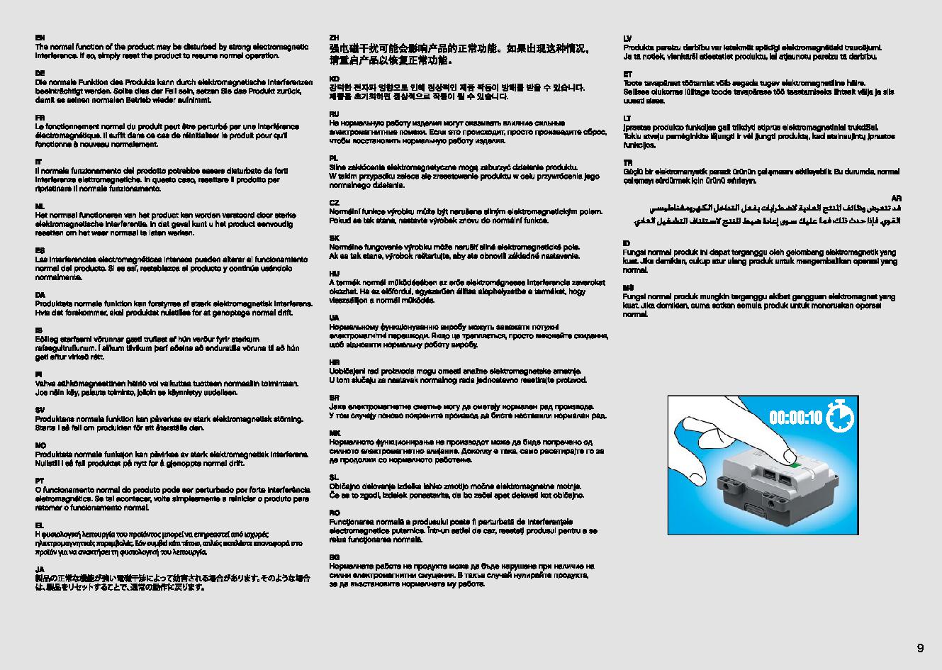 トップギア・ラリーカー（アプリコントロール） 42109 レゴの商品情報 レゴの説明書・組立方法 9 page