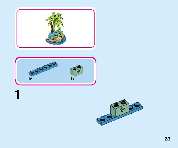Moana's Ocean Adventure 43170 LEGO information LEGO instructions 23 page