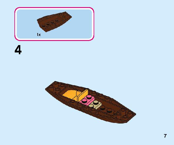 Moana's Ocean Adventure 43170 LEGO information LEGO instructions 7 page