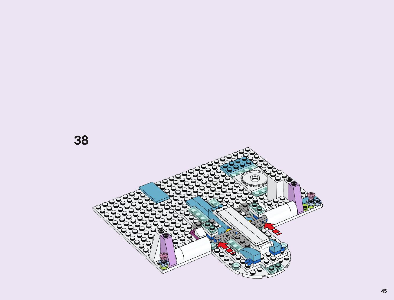 アナと雪の女王 “アイスキャッスル・ファンタジー” 43172 レゴの商品情報 レゴの説明書・組立方法 45 page