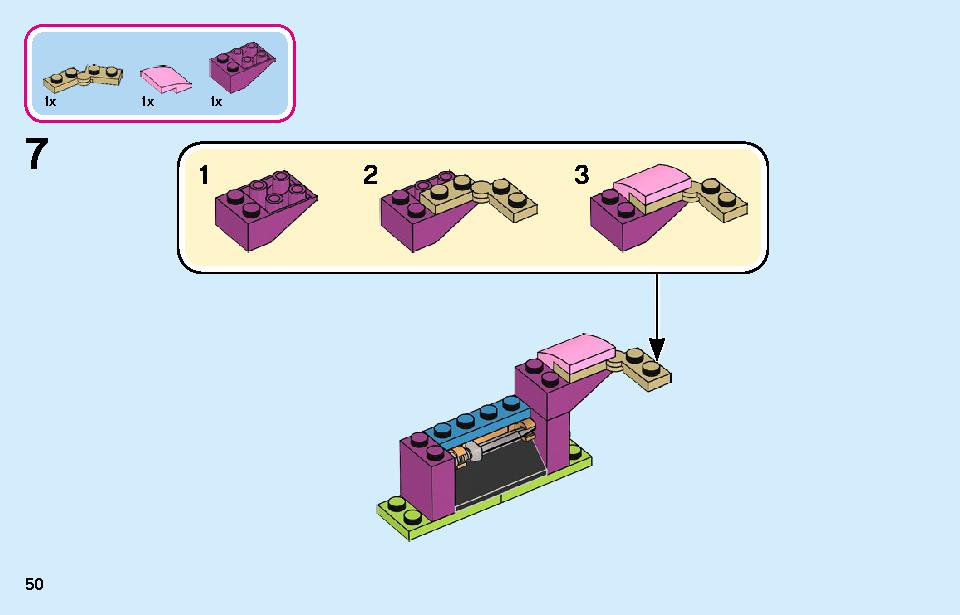 ムーランのトレーニング場 43182 レゴの商品情報 レゴの説明書・組立方法 50 page