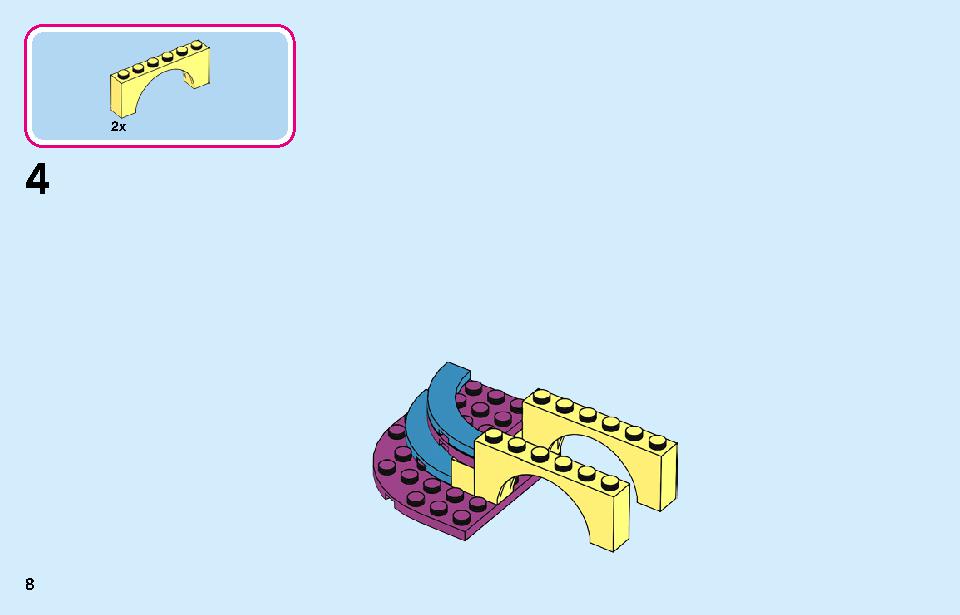 ムーランのトレーニング場 43182 レゴの商品情報 レゴの説明書・組立方法 8 page