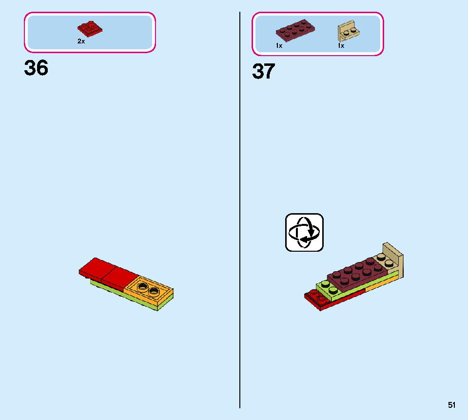 Moana's Island Home 43183 レゴの商品情報 レゴの説明書・組立方法 51 page