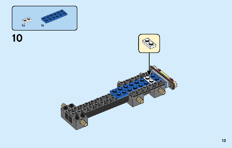 Police Helicopter Transport 60244 LEGO information LEGO instructions 13 page