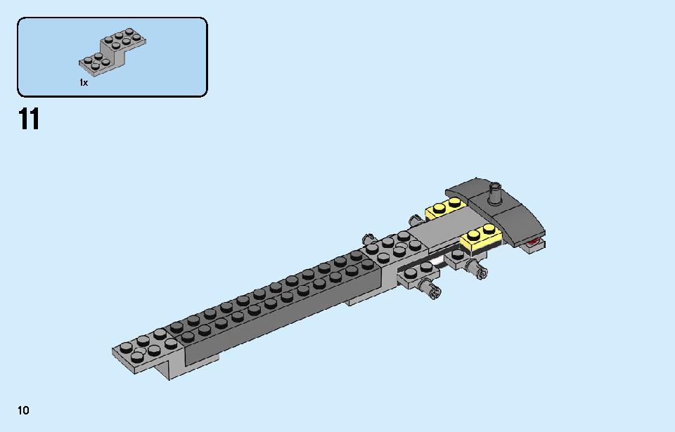 Police Helicopter Transport 60244 LEGO information LEGO instructions 10 page