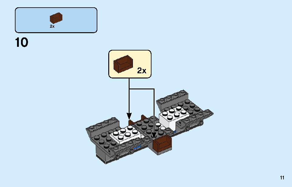 ポリス モンスタートラック強盗 60245 レゴの商品情報 レゴの説明書・組立方法 11 page