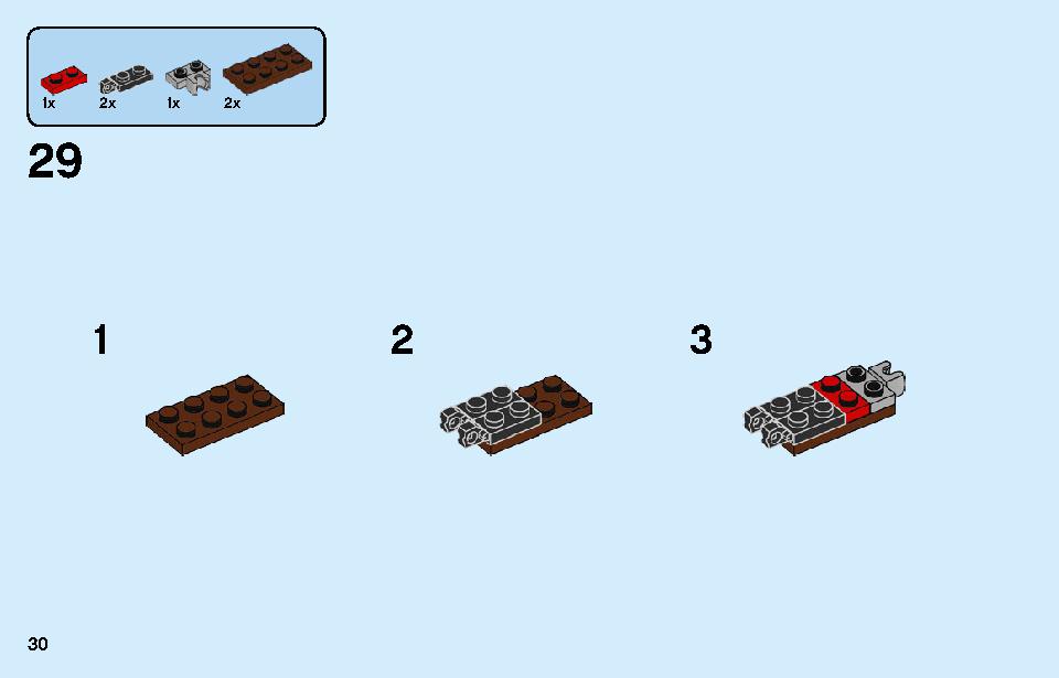 ポリス モンスタートラック強盗 60245 レゴの商品情報 レゴの説明書・組立方法 30 page