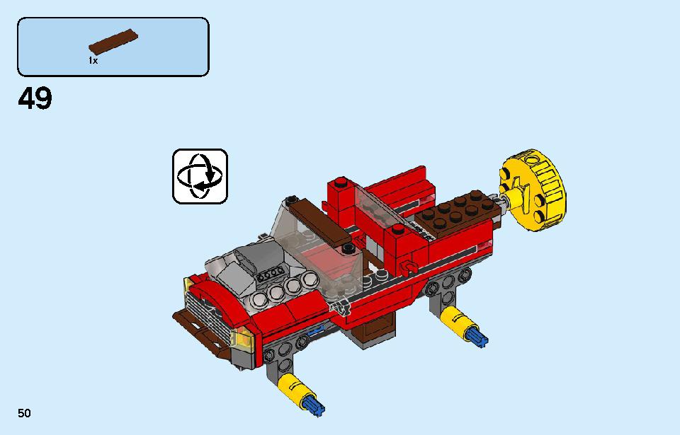 ポリス モンスタートラック強盗 60245 レゴの商品情報 レゴの説明書・組立方法 50 page