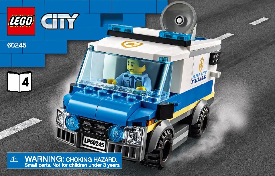 Police Monster Truck Heist 60245 Лего Информация Лего Инструкции 2.