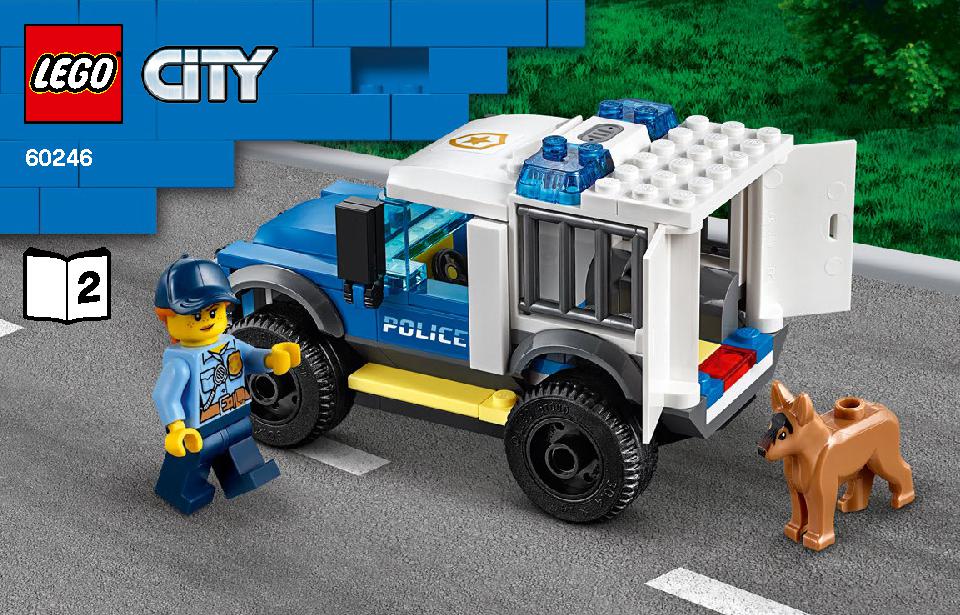 Police Station 60246 LEGO information LEGO instructions 1 page
