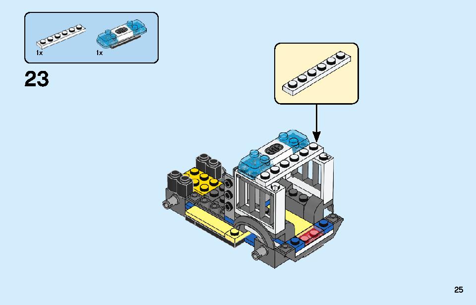 Police Station 60246 LEGO information LEGO instructions 25 page