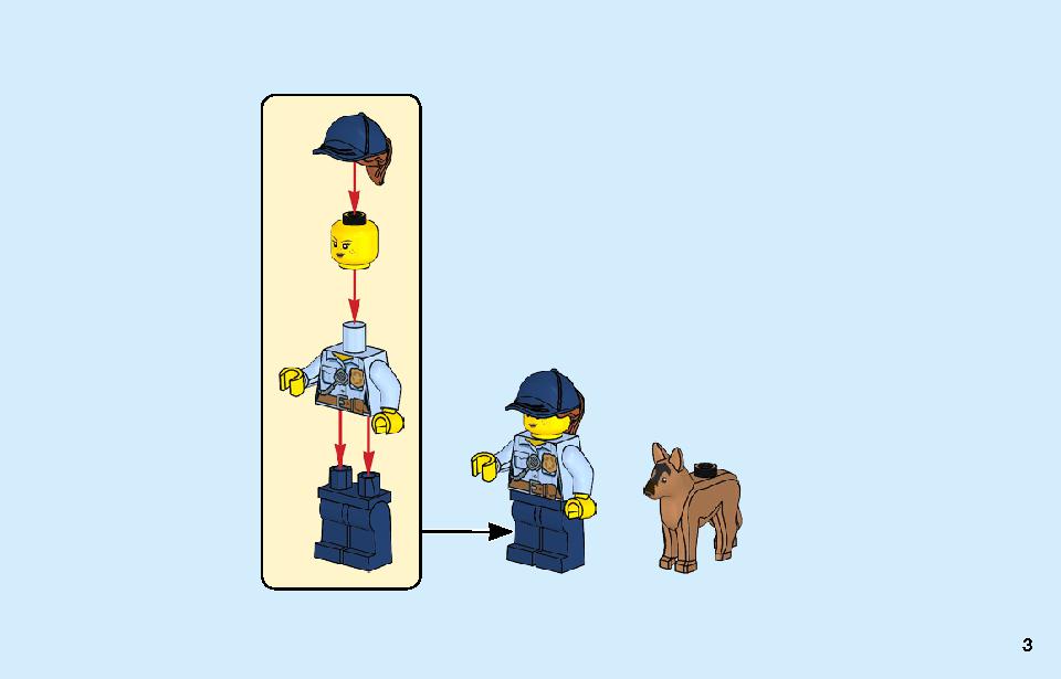 Police Station 60246 LEGO information LEGO instructions 3 page