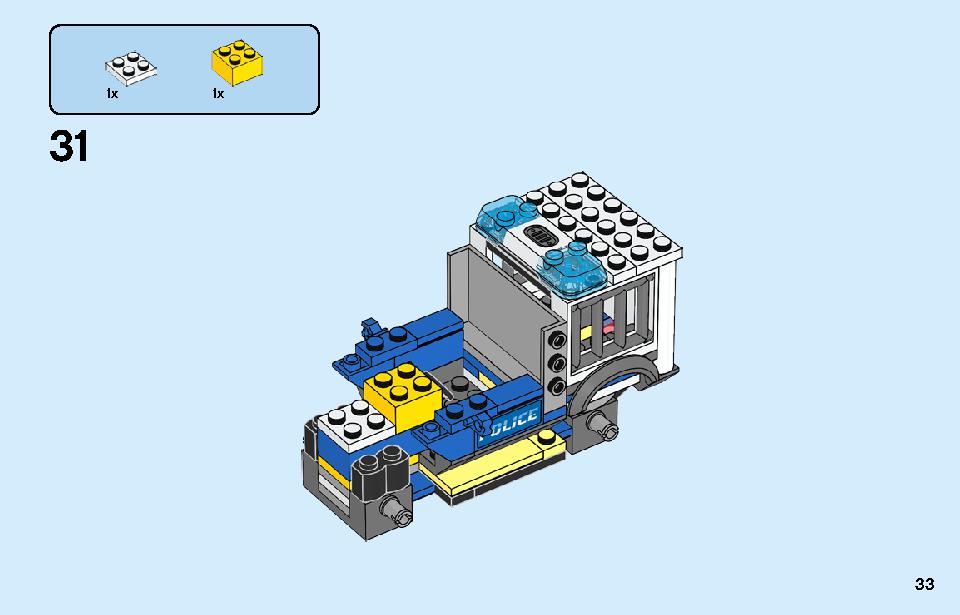 Police Station 60246 LEGO information LEGO instructions 33 page