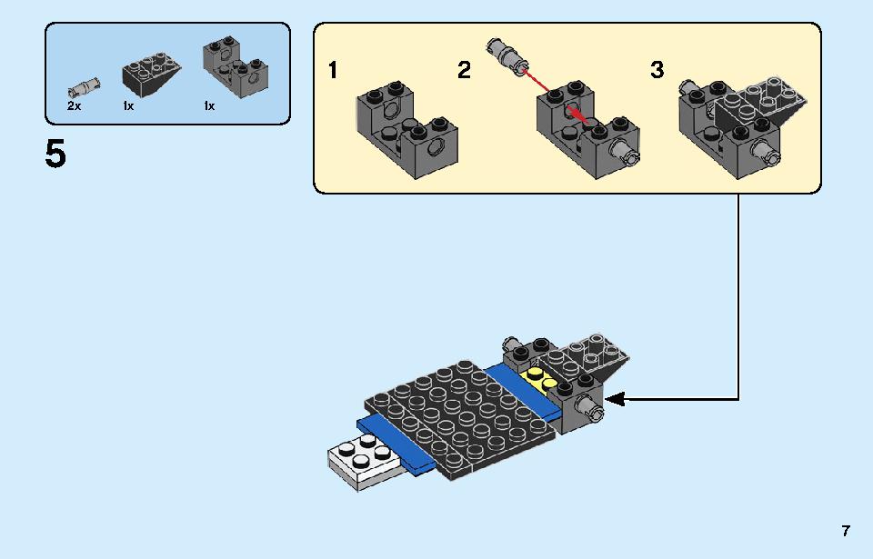 Police Station 60246 LEGO information LEGO instructions 7 page