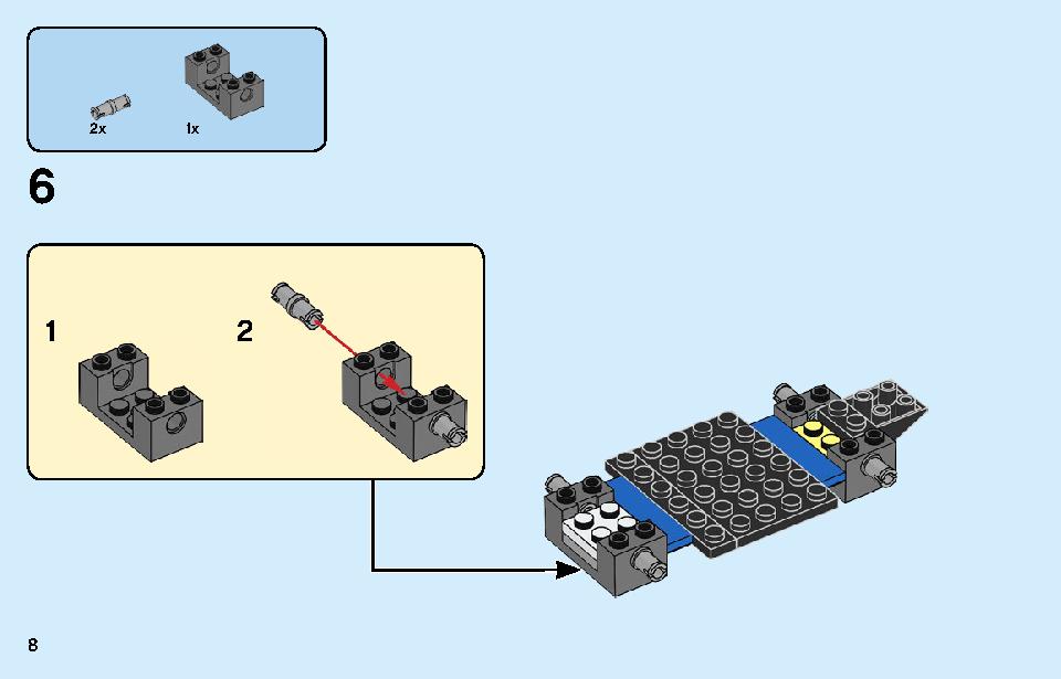 Police Station 60246 LEGO information LEGO instructions 8 page