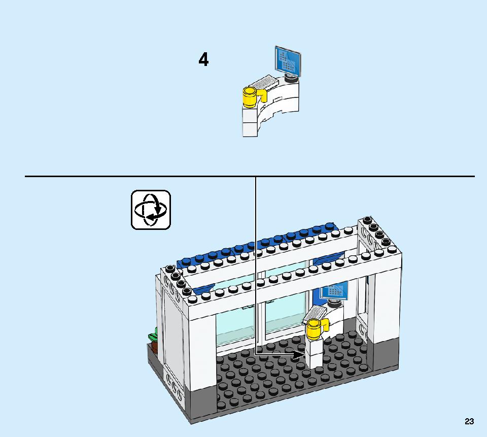 Police Station 60246 LEGO information LEGO instructions 23 page